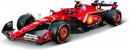 Bburago 1:24 FERRARI F1 SF24 2024 sz. 55 Carlos Sainz modellkészlet talppal