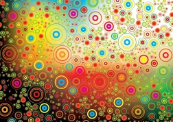 Absztrakt virágok puzzle, 1000 darab