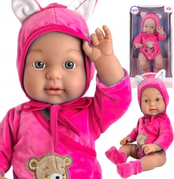 Panenka csecsemő medvés ruhában WOOPIE