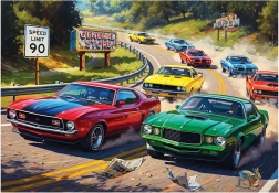 Sebességrajongó XL puzzle, 260 darab