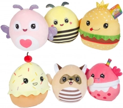 Plüssállatka és étel 21x25cm