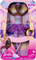 Barbie Dreamtopia balerina varázslatos fényekkel – barna hajú
