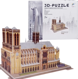3D puzzle Notre–Dame-székesegyház, 77 darab