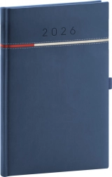 Tomy heti napló 2026 kék-piros 15 x 21 cm