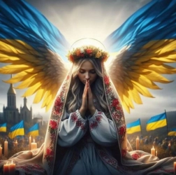 Gyémánt Festés Ukrán Angyal 30x40cm