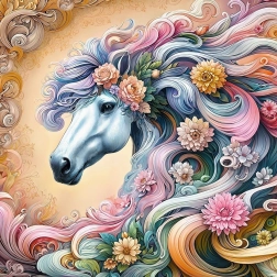 Puzzle Álmodott Ló 1000 Darab Cherry Pazzi