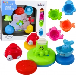 Interaktív fürdőszobai játék szökőkúttal gyermekeknek