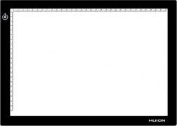 Háttérvilágított LED rajztábla Huion L4S