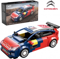 CaDA építőkészlet CITROËN C4 WRC rallyautó 1:24 (296 elem)