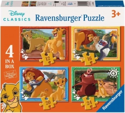 Ravensburger kirakó Oroszlánkirály 4 az 1-ben