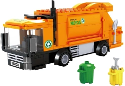 Kompatibilis BLOXO szemétszállítók építőkészlet, 209 db