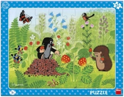 Puzzle Kisvakond és eper 40 darabos