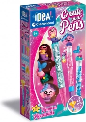 Kreatív tollkészítő szett Tengeri tündérek – CLEMENTONI IDEA