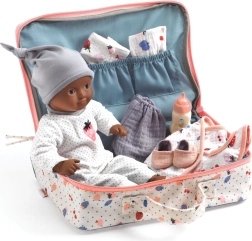 Ajándék bőrönd The Cerise babával a Djecótól