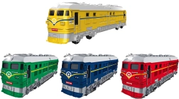 Vonat effektekkel és lendkerékkel