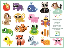 Matrica a legkisebbeknek - Játékos állatkölykök