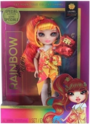 Rainbow High Junior High baba Laurel De’Vious – különkiadás (narancssárga)