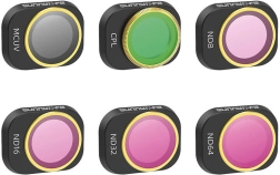 6 darabos szűrőkészlet Sunnylife MCUV, CPL, ND8/16/32/64 DJI Mini 4 Pro-hoz