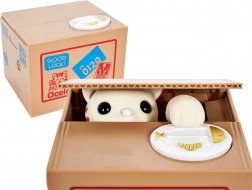 Interaktív persely cicával, amely ellopja az érméket