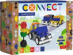 Connect 3 az 1-ben építőkészlet – mentőjárművek, 161 darab