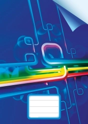 Reas-Pack iskolai füzet A5, vonalazatlan, 10 lap, kék