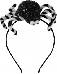 Boszorkányos fejpánt pókkal