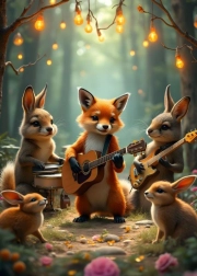 Puzzle Erdő koncert 300 darab BLUEBIRD