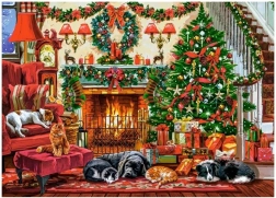 Puzzle – meghitt kandalló, 260 darab