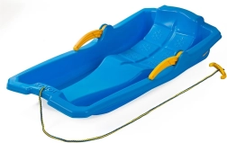 Baby Mix Karol műanyag szán fékekkel, kék