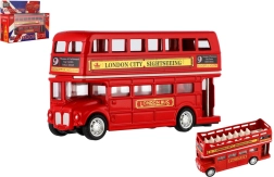 Fém londoni emeletes busz hátramenetes meghajtással