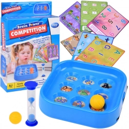 Brain Power gyerekjáték – fújós gyorsasági verseny számokkal és ábécével