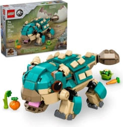 LEGO Jurassic World kicsi ankylosaurus Bumpy – építőkészlet gyerekeknek