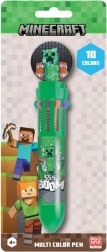 Minecraft színes toll topperrel
