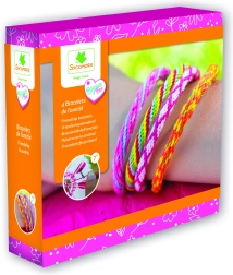 Kumihimo karkötőkészítő készlet - barátságkarkötők