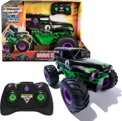 Monster Jam RC teherautó GRAVE DIGGER Smash & Bash 1:15