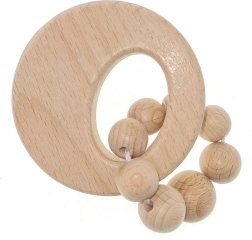 Hess kerek csörgő természetes golyós gyűrűvel