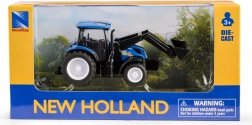 mini traktor new holland t6 elülső rakodóval
