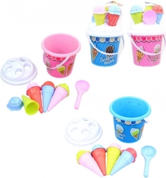 Homokozó készlet fagylalt szett gyerekeknek