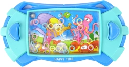 Vizes ügyességi játék tengeri állatokkal kék konzol