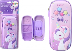 Tolltartó 3D egyszarvúval, rózsaszín, 23 × 10 × 5 cm