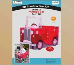 Fiesta Crafts 3D puzzle Vintage autó piros