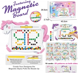 Mágneses unikornis tábla gyerekeknek