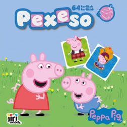 Pexeso füzetben Peppa malac