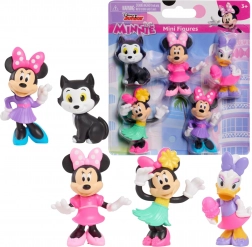 DISNEY JUNIOR Minnie egér minifigura-készlet – 5 gyűjthető figura