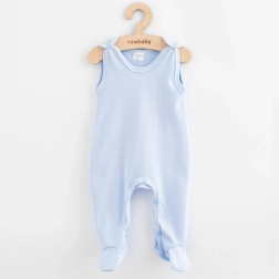 Újszülött rugdalózó New Baby Classic II kék