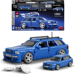 Mega Hot Wheels extrém sebesség – Audi autóépítő készlet
