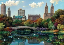 RAVENSBURGER puzzle – Central Park New Yorkban, 1000 darab
