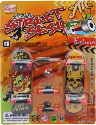 Csavarozható ujj gördeszka, 2 db