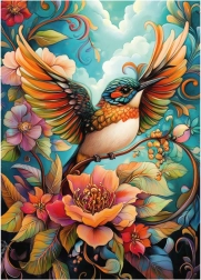 DINO puzzle Madár XL 500 darab