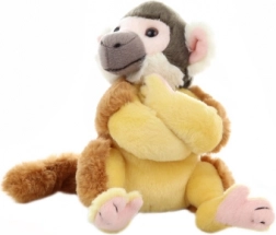 Plüss maki 18 cm, környezetbarát